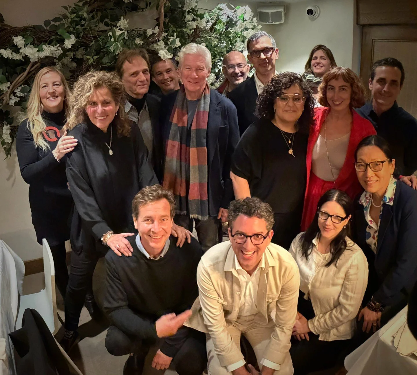 We had a delightful lunch with friends of the film yesterday in Los Angeles!

#WisdomOfHappiness