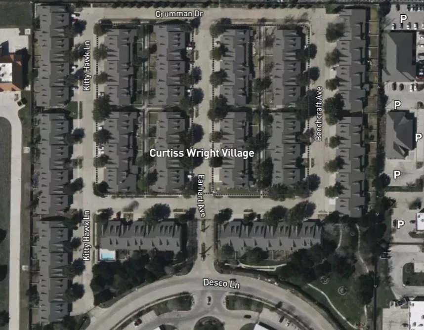 GoogleMaps view of Curtiss-Wright Village
