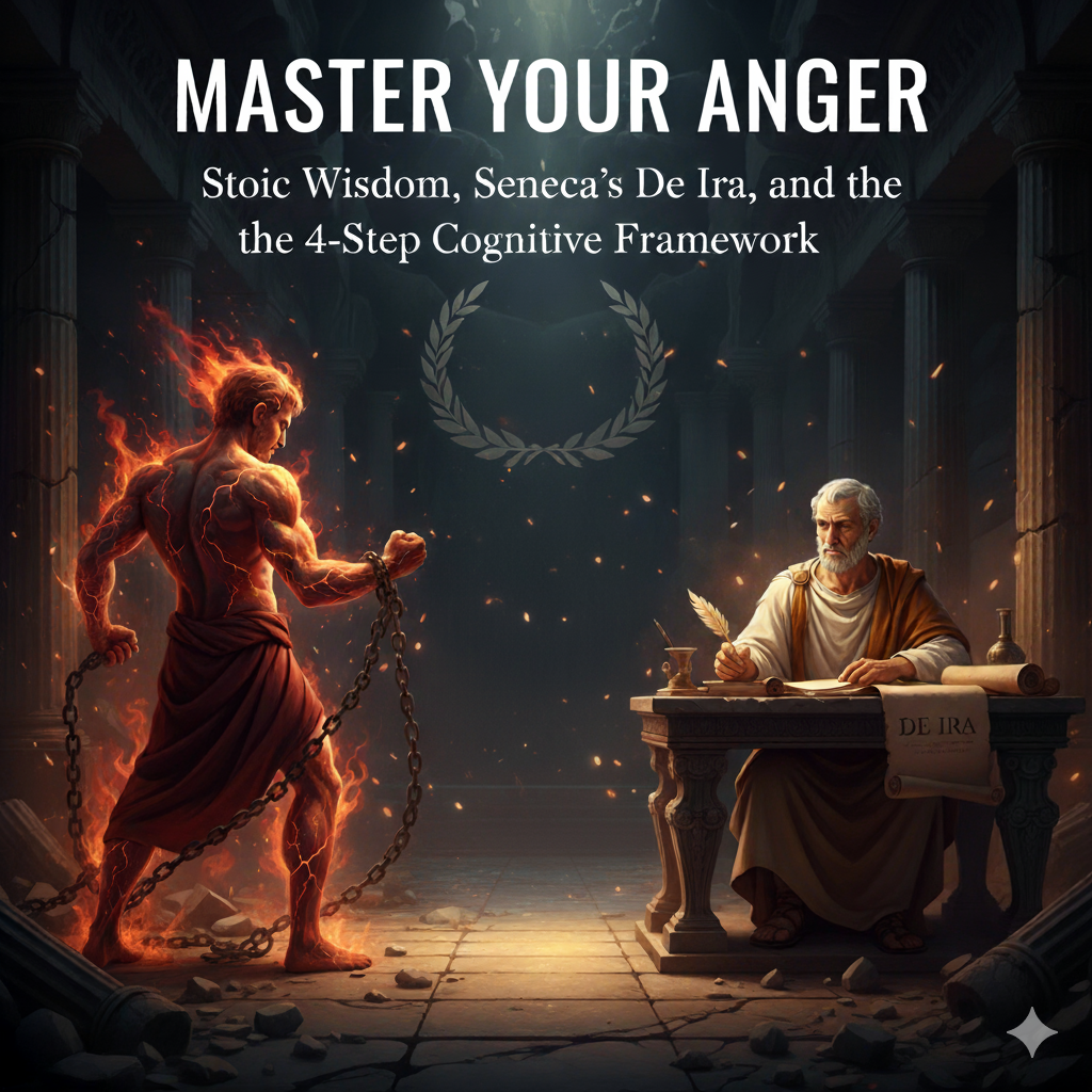 How to Overcome a Quick Temper: Stoic Wisdom and the 4-Step Cognitive Framework