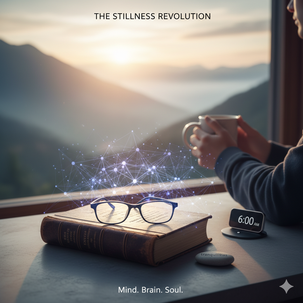The Radical Necessity of Stillness: Stoic Wisdom, Neuroscience, and the Cure for Burnout