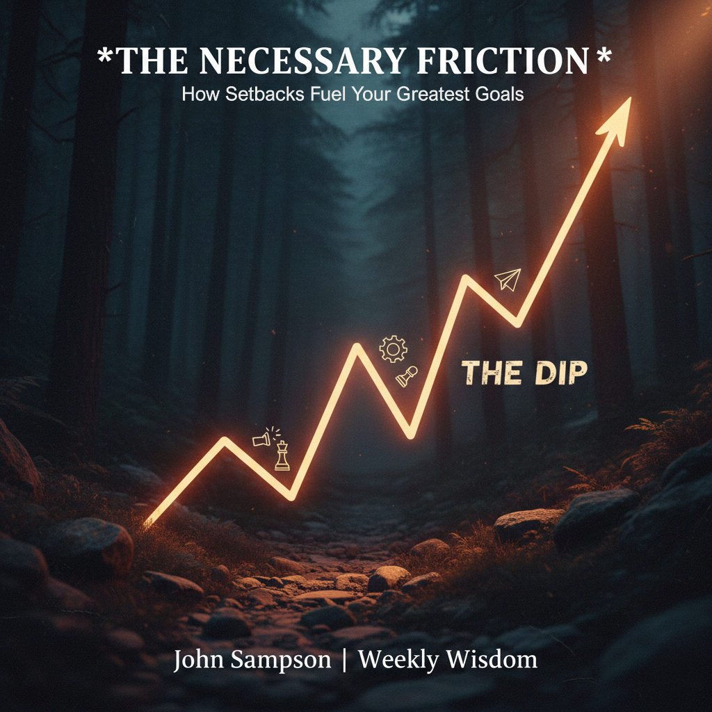 The Necessary Friction: Stoic Secrets to Perseverance After a Setback | John Sampson (Weekly Wisdom)