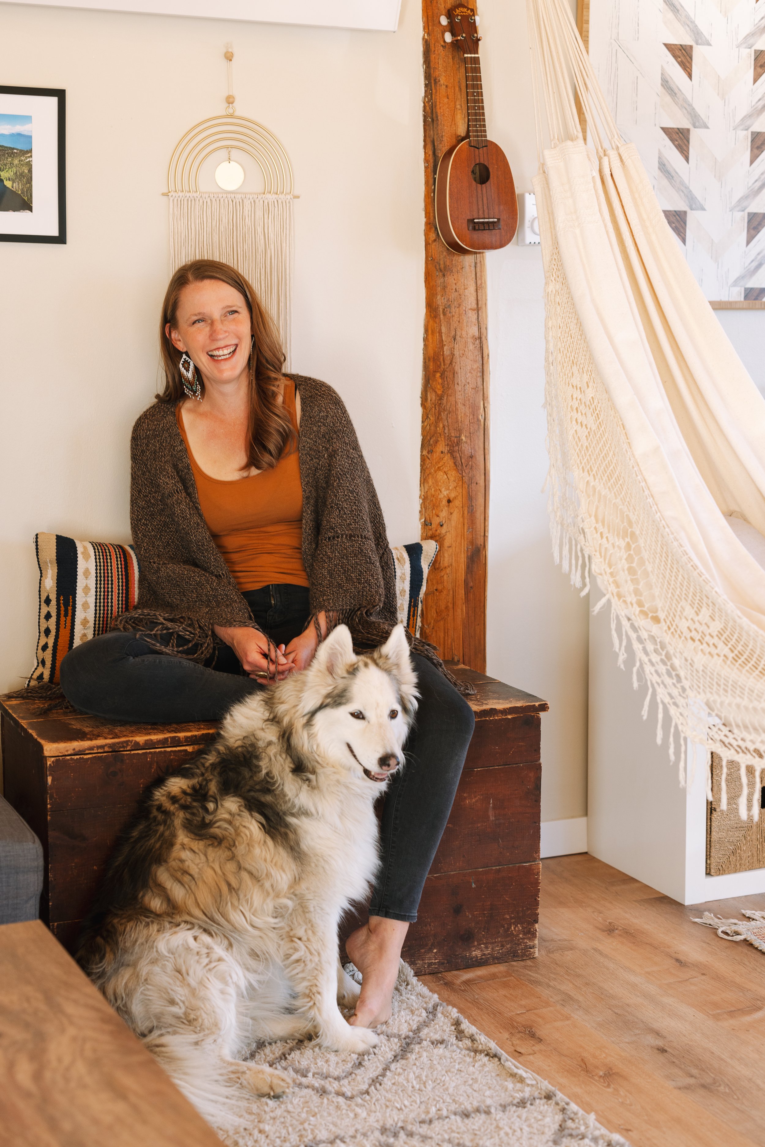 Host Bonnie at Zen Mountain Retreat