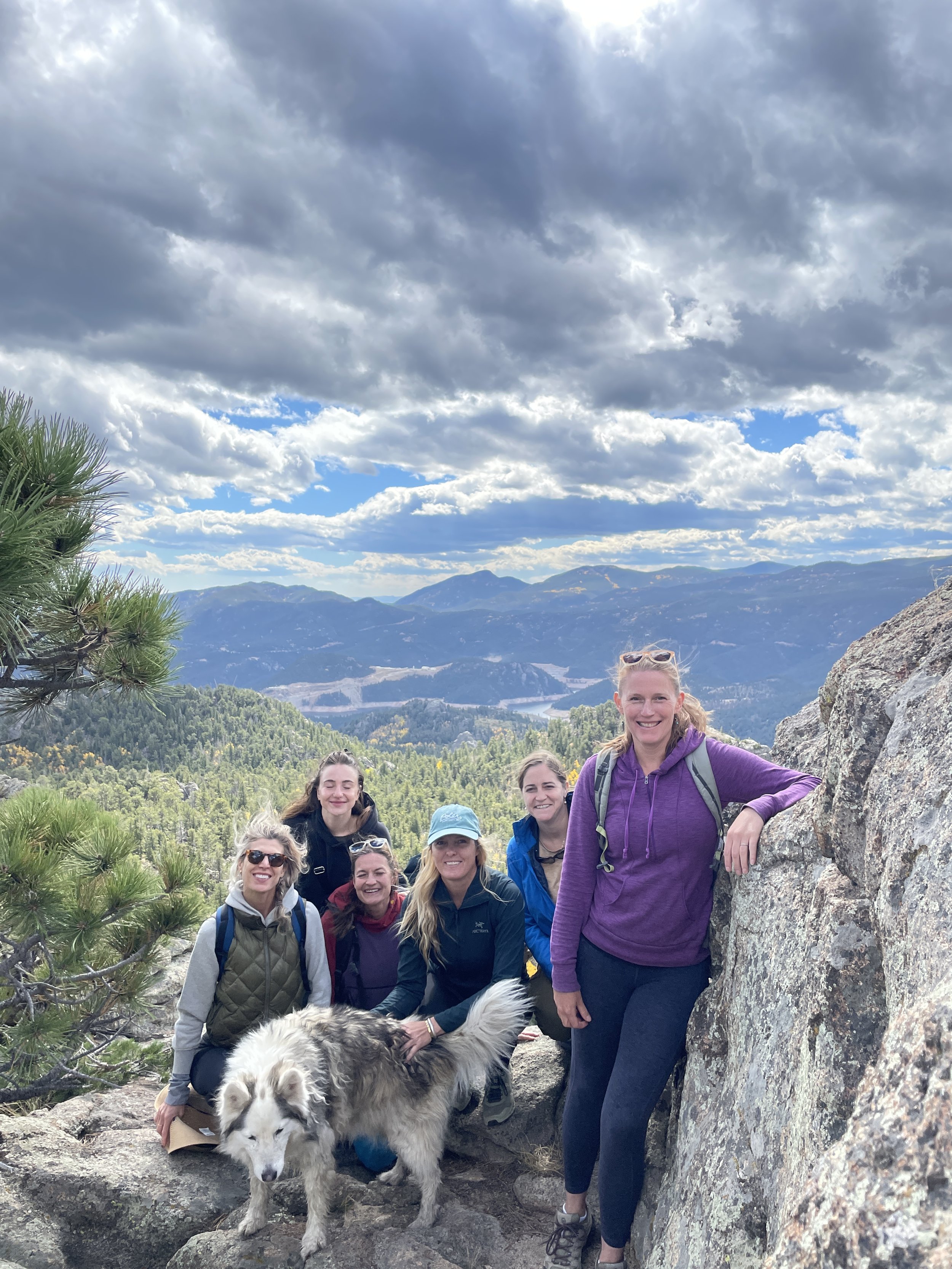 Company team building hike near Boulder Colorado