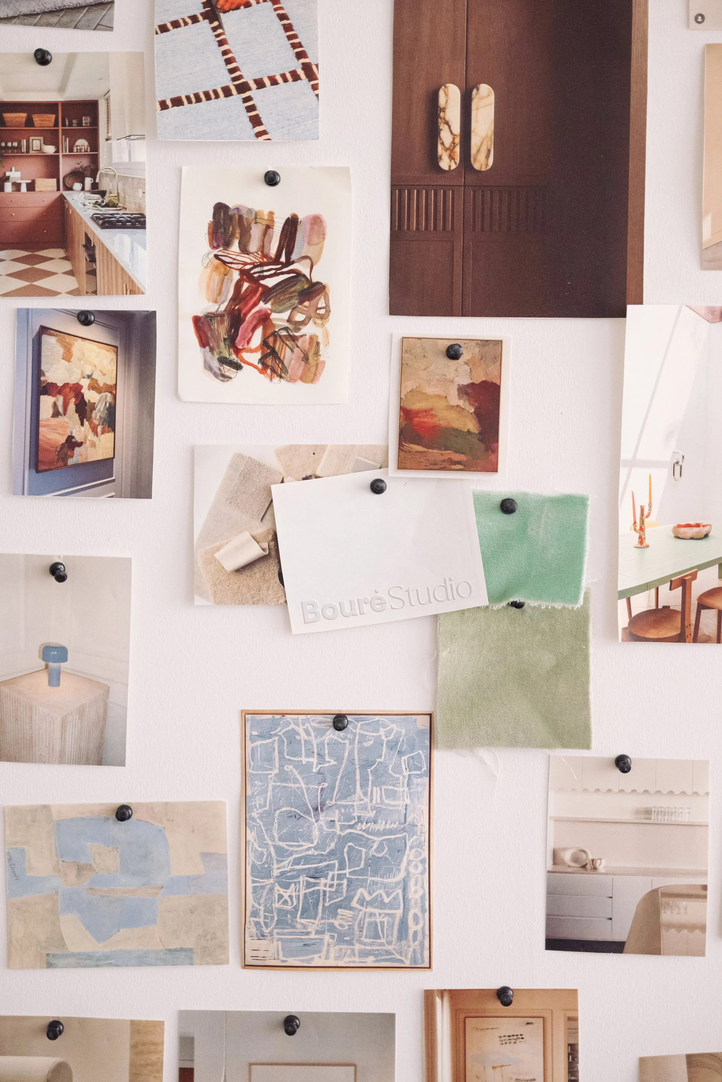 Mood board de inspiración Bouré Studio, Arquitectura, Interiorismo y Reformas