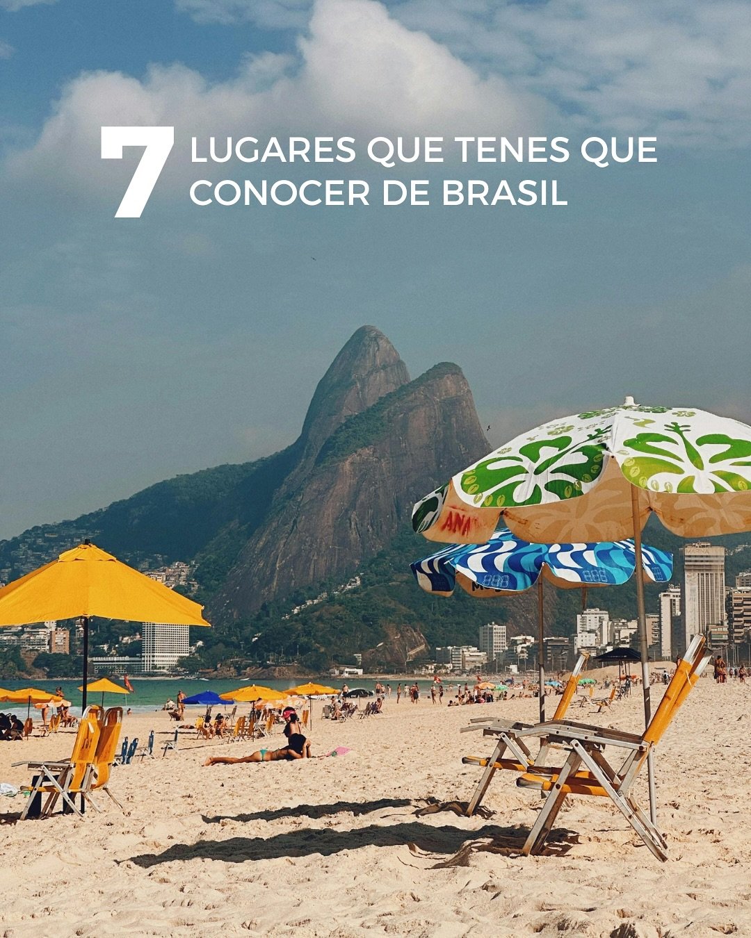 🏖️ 7 playas de Brasil que ten&eacute;s que visitar al menos una vez en la vida 🇧🇷
Desde el ritmo vibrante de R&iacute;o hasta las aguas cristalinas del nordeste, armamos esta lista con destinos que combinan relax, aventura y paisajes que parecen d