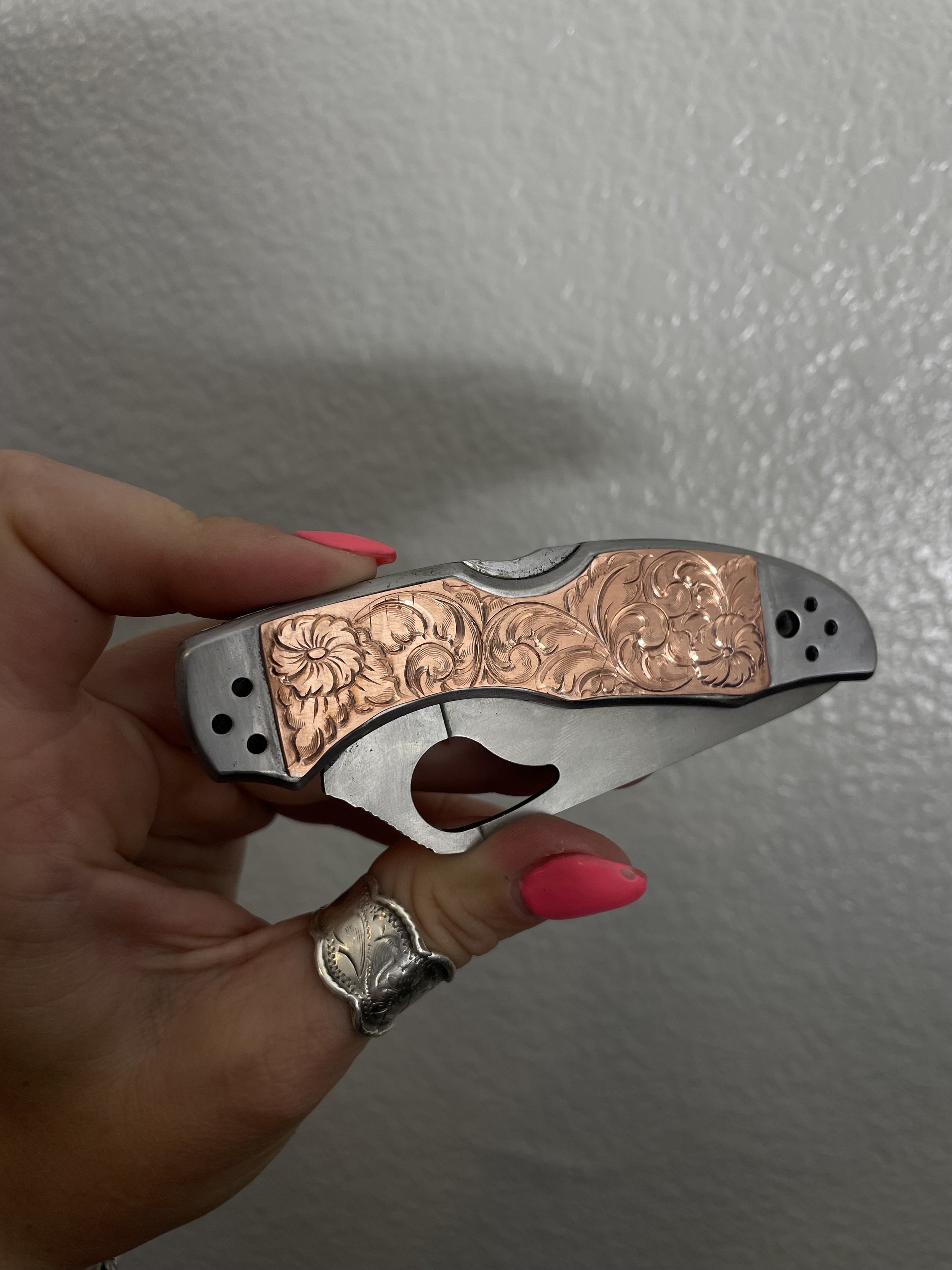 Engraved Knife