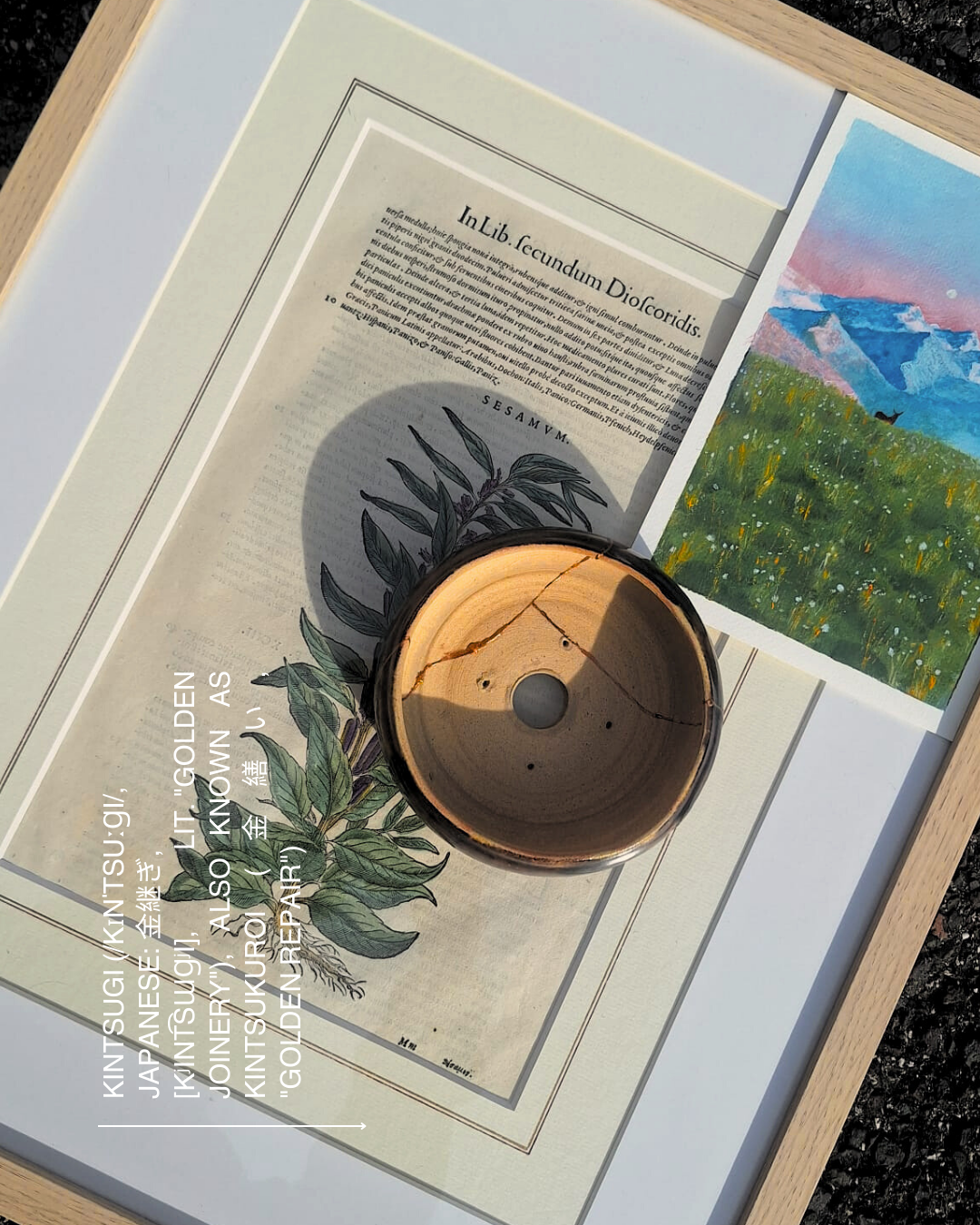 Kintsugi - Living trace of repairing