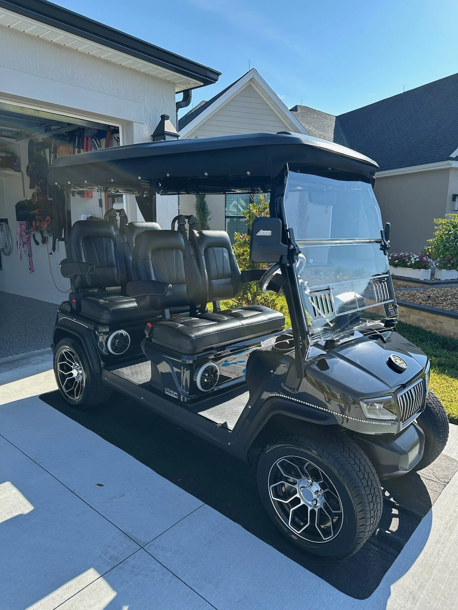 clean evolution golf cart