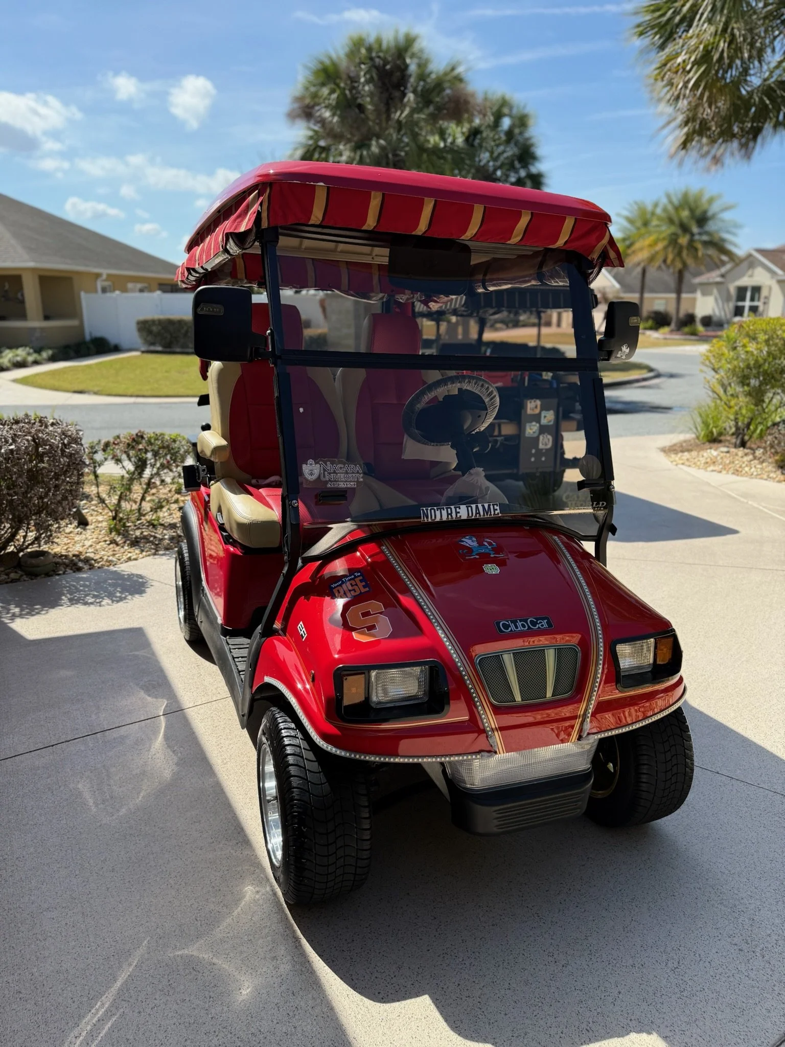 red club cart golf cart 