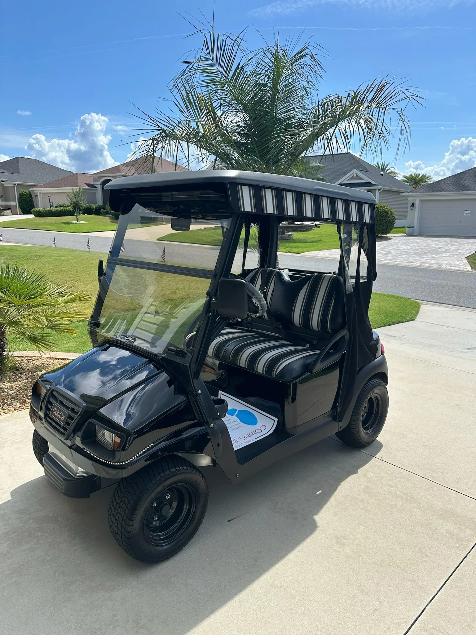 club car golf cart detailing