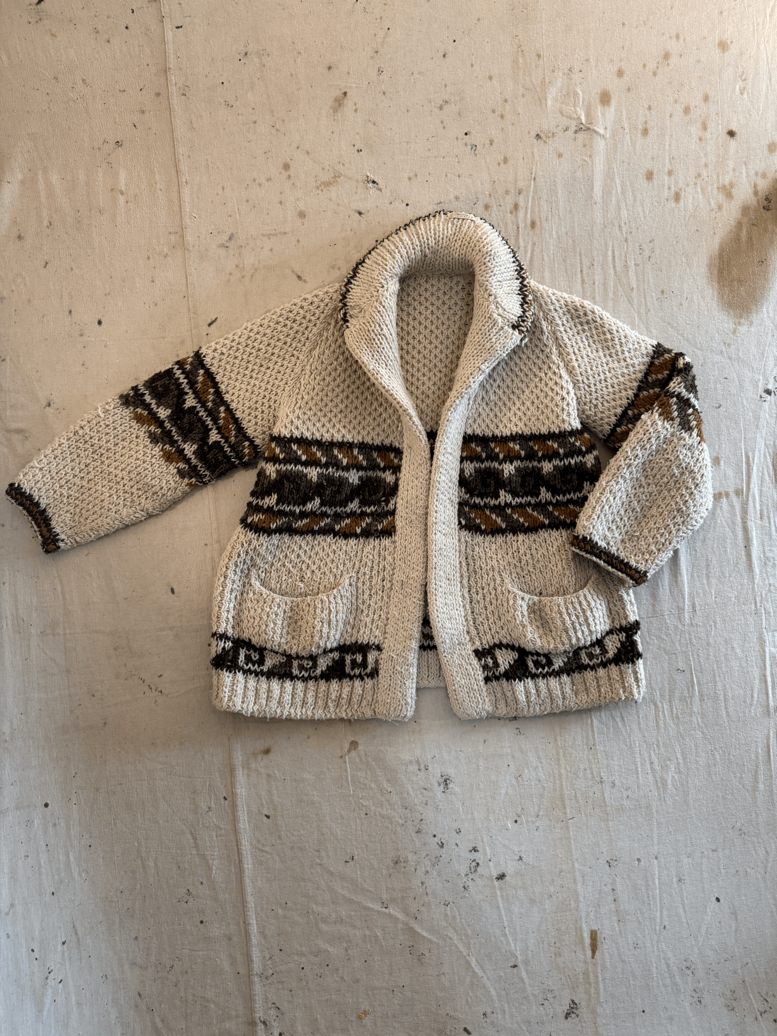 COWICHAN HAND KNIT SWEATER