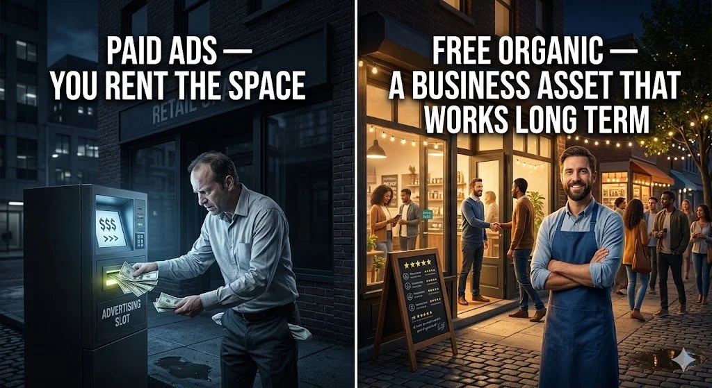       
  
    BUYER BEWARE · THE LOCAL AIM · DUE DILIGENCE DESK  May 2026 · Orange County, CA · Independent. Verified. No Hype.  ———  THE AD JUST SHOWED UP INSIDE THE ANSWER.  HERE IS WHAT THAT MEANS FOR YOUR BUSINESS.  Someone asked ChatGPT about fo