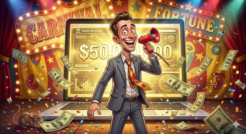 How I Made $50K in 30 Days" — What That Headline Is Actually Selling You