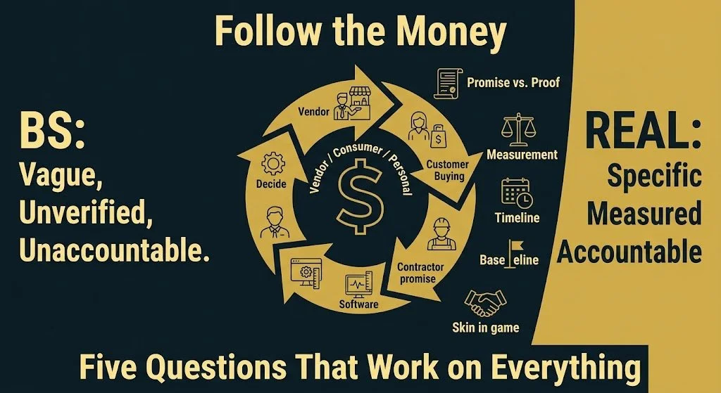 Follow the Money: How to Make Better Decisions When Everything Looks Like BS