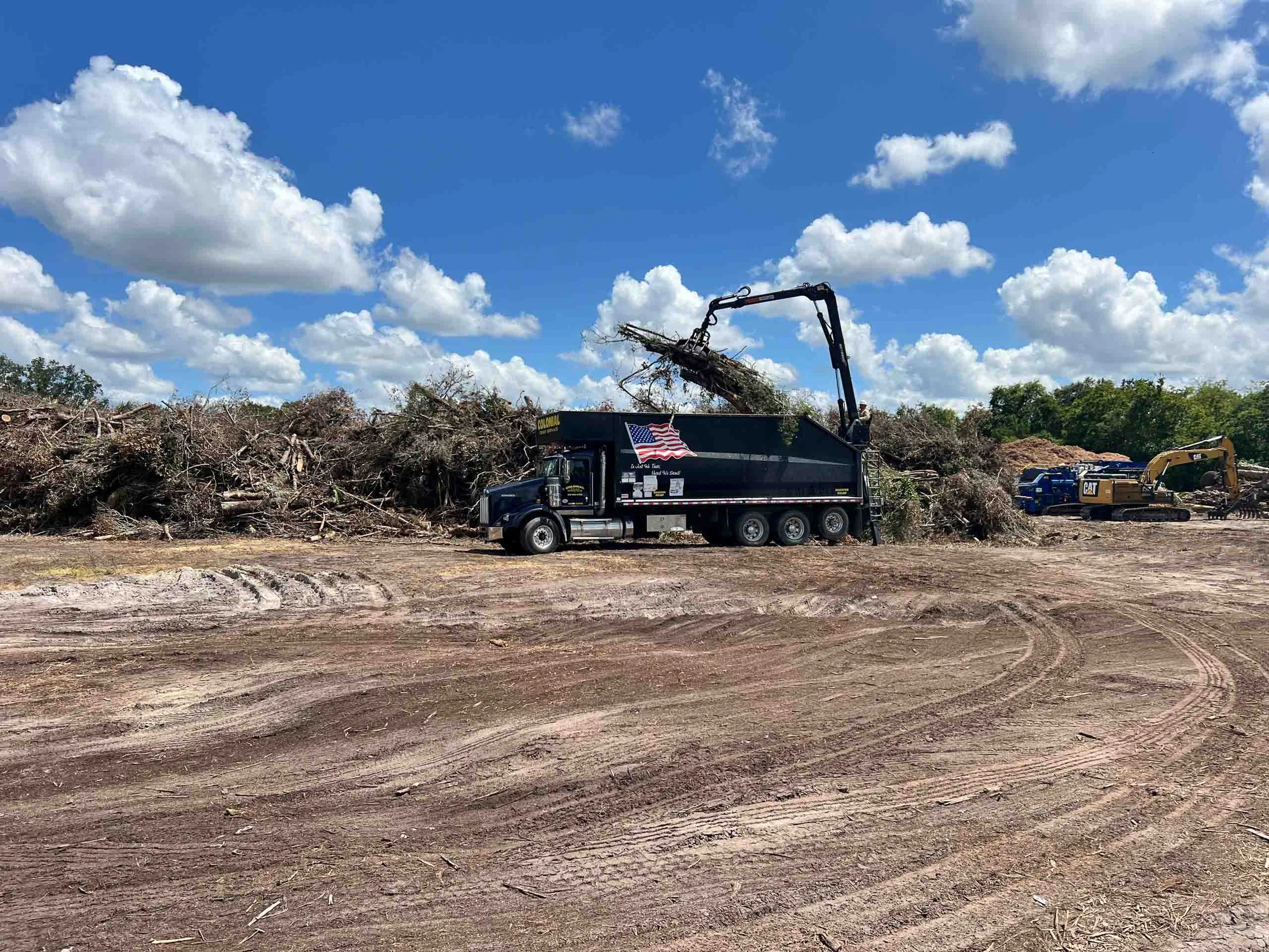 Williams Disaster Services debris removal and hauling from job site