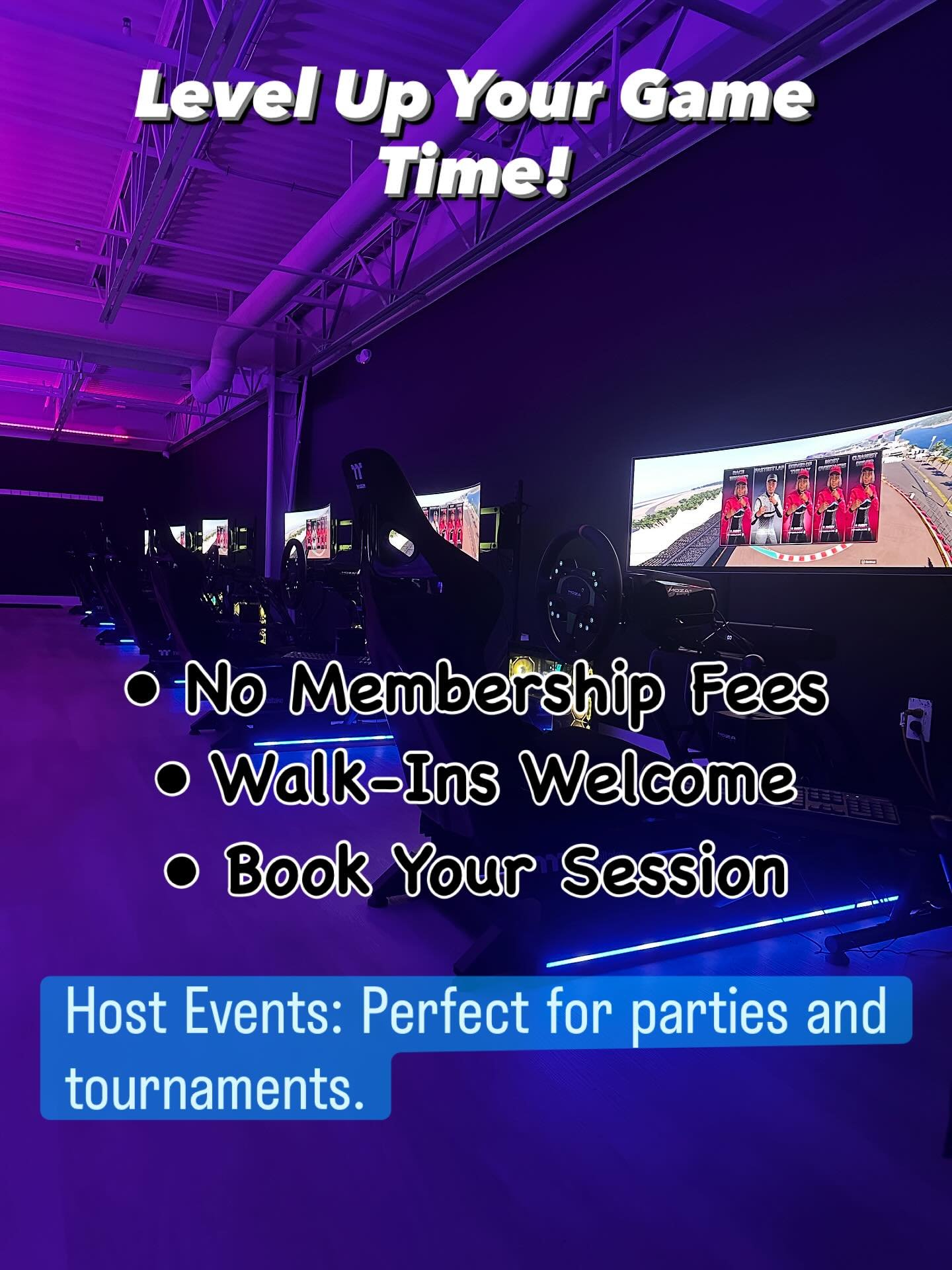 #orangeville #arcade #racing #f1 #lounge