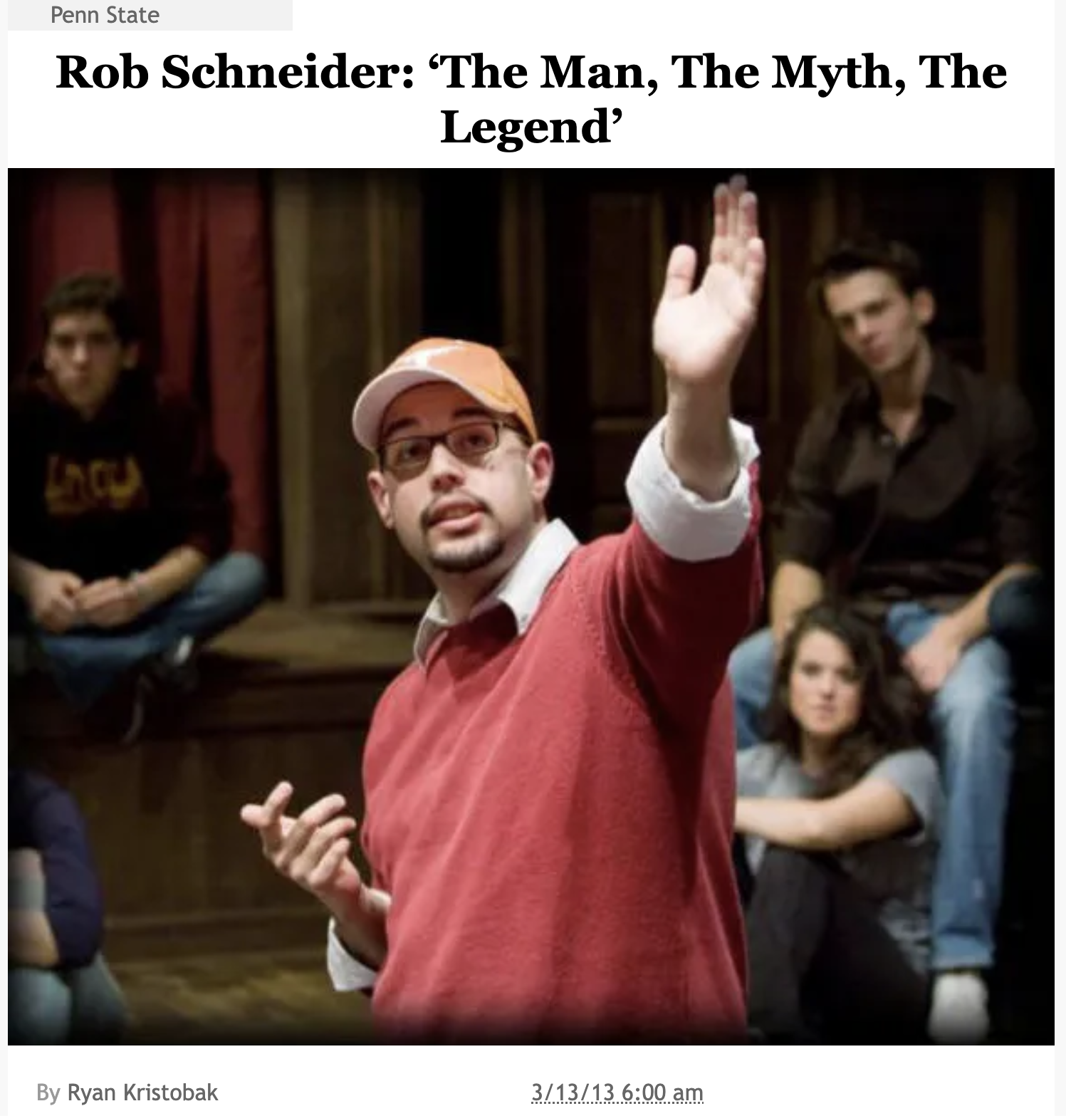 Onward State: The Man, The Myth, The Legend