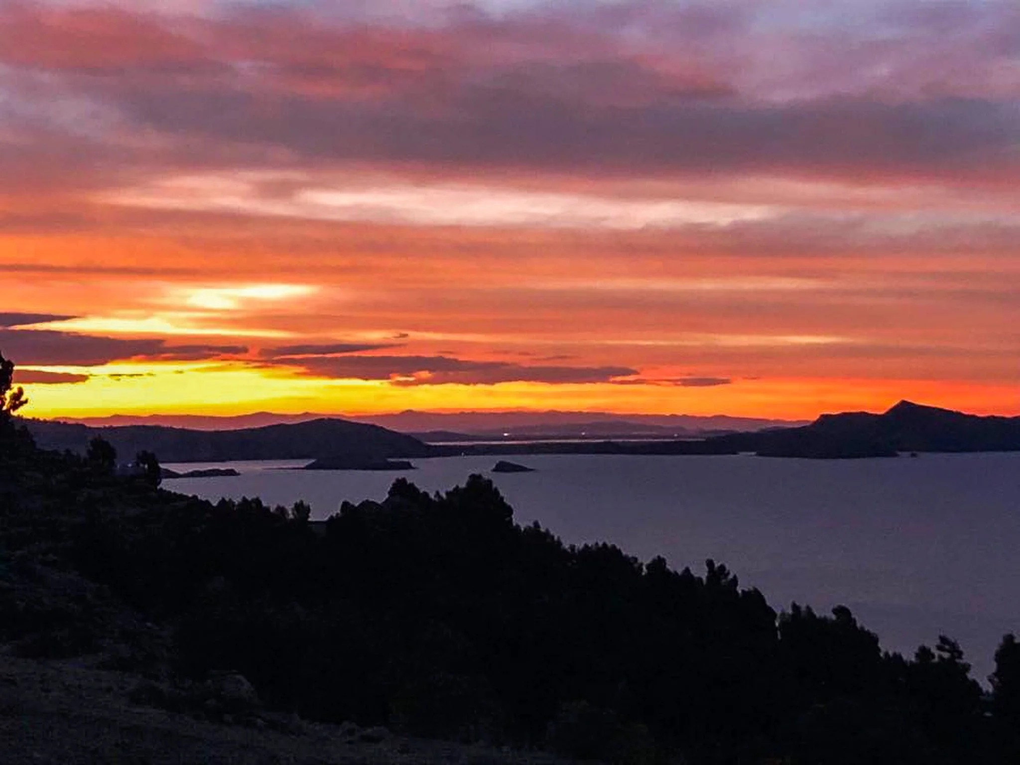 Lake Titicaca Sunset