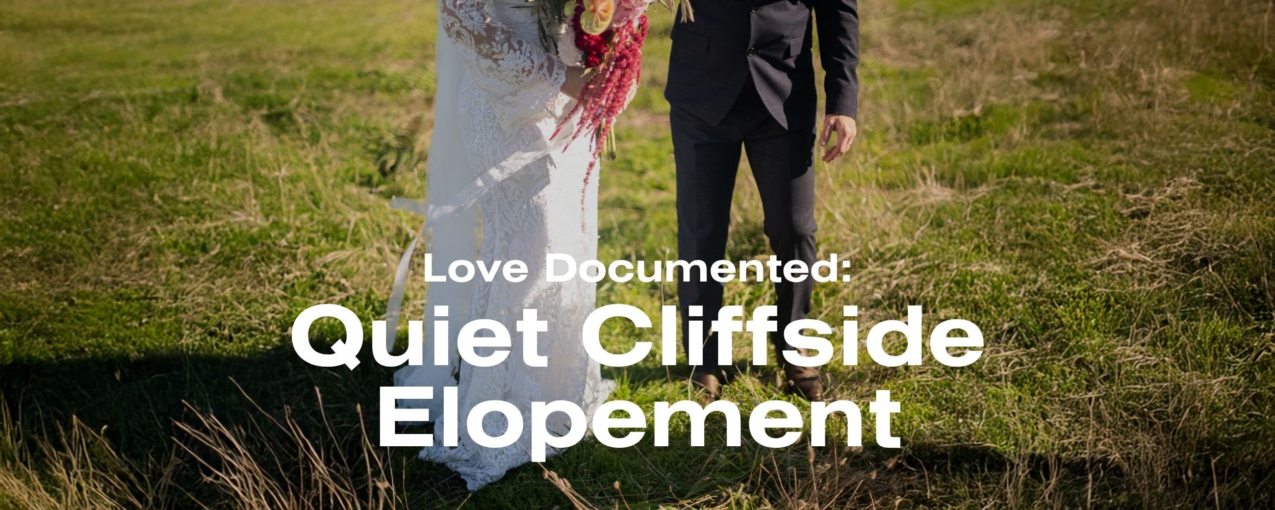 A Quiet Cliffside Elopement at Flinders Cliffs