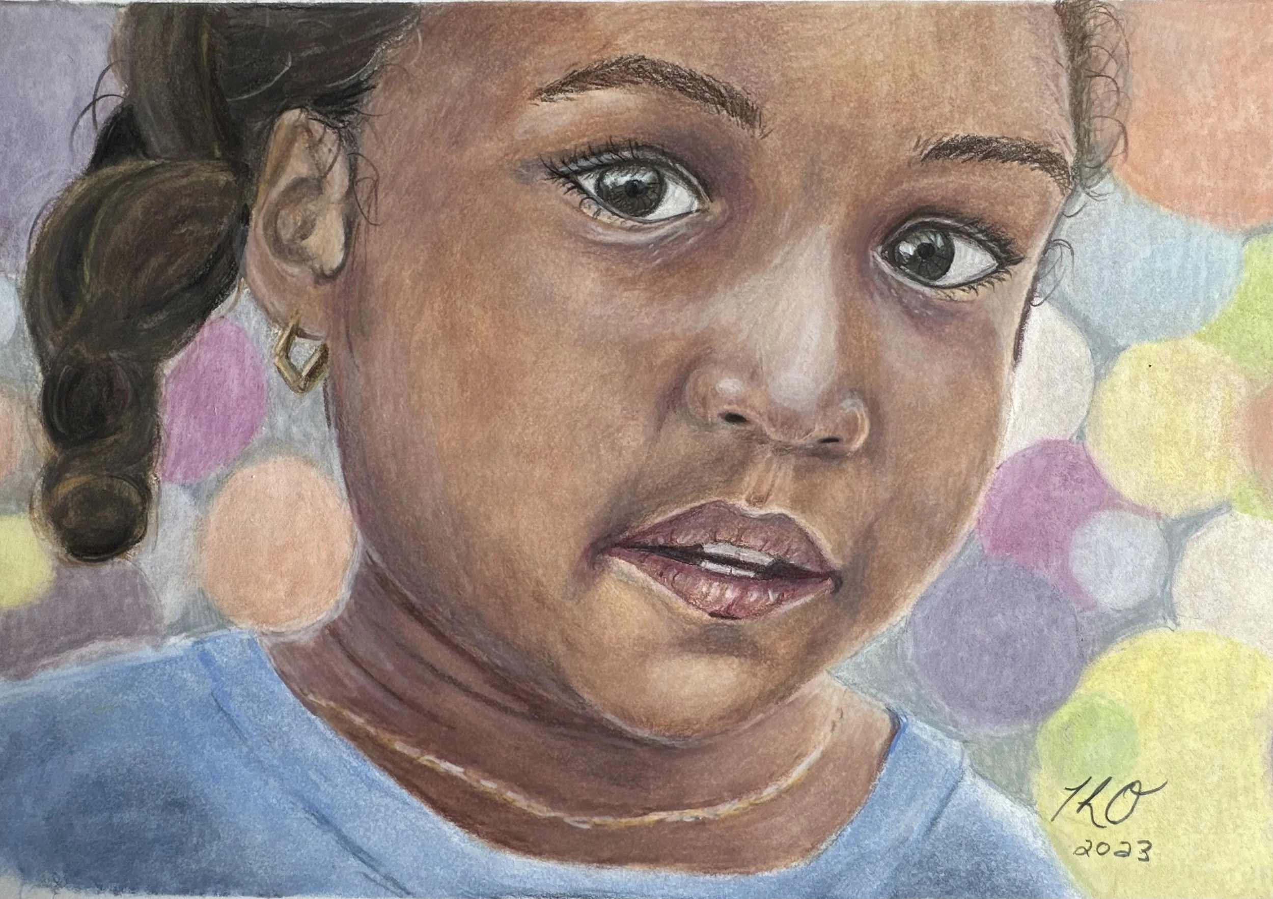 Little Girl with Earring