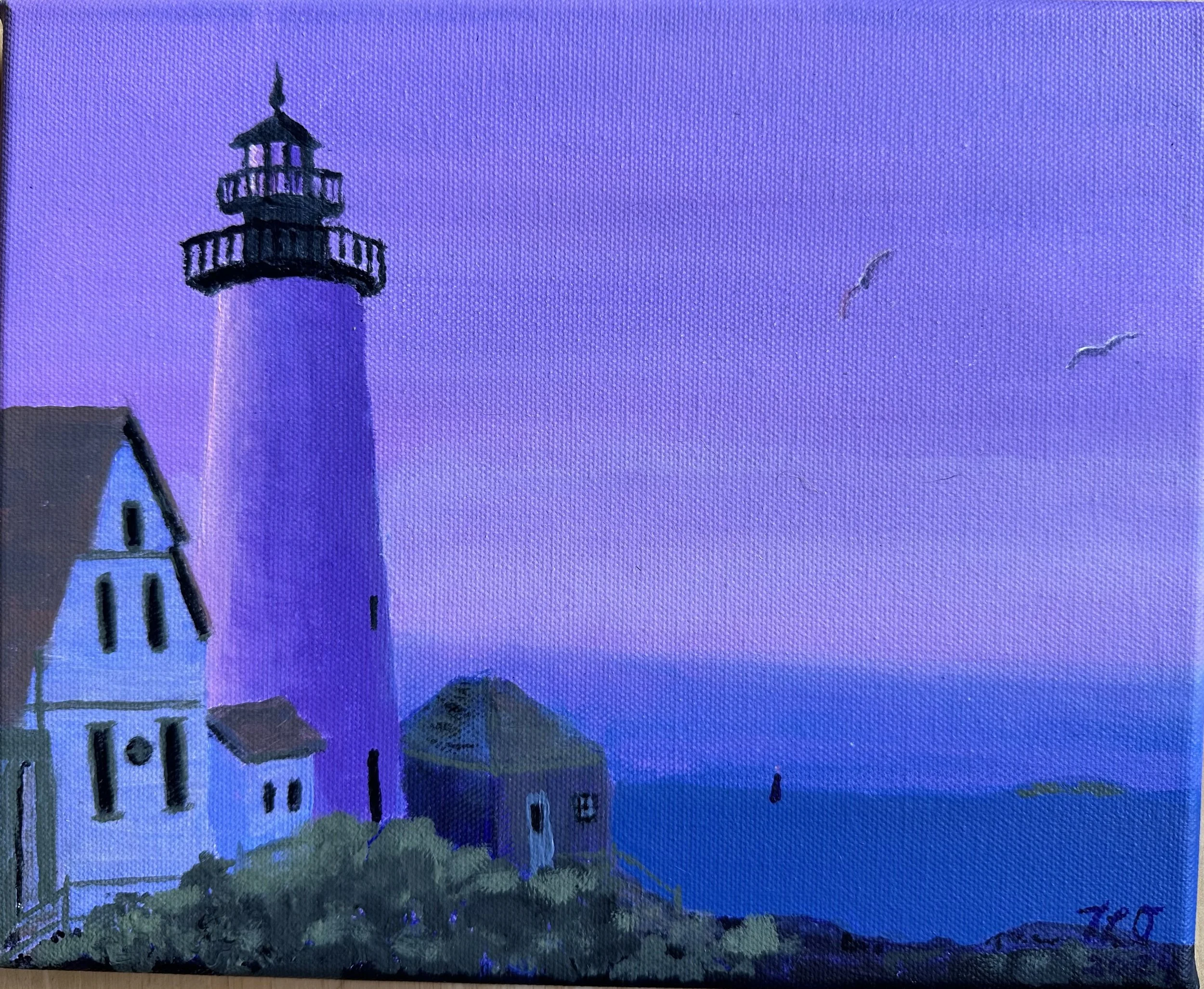 Lighthouse at Dusk