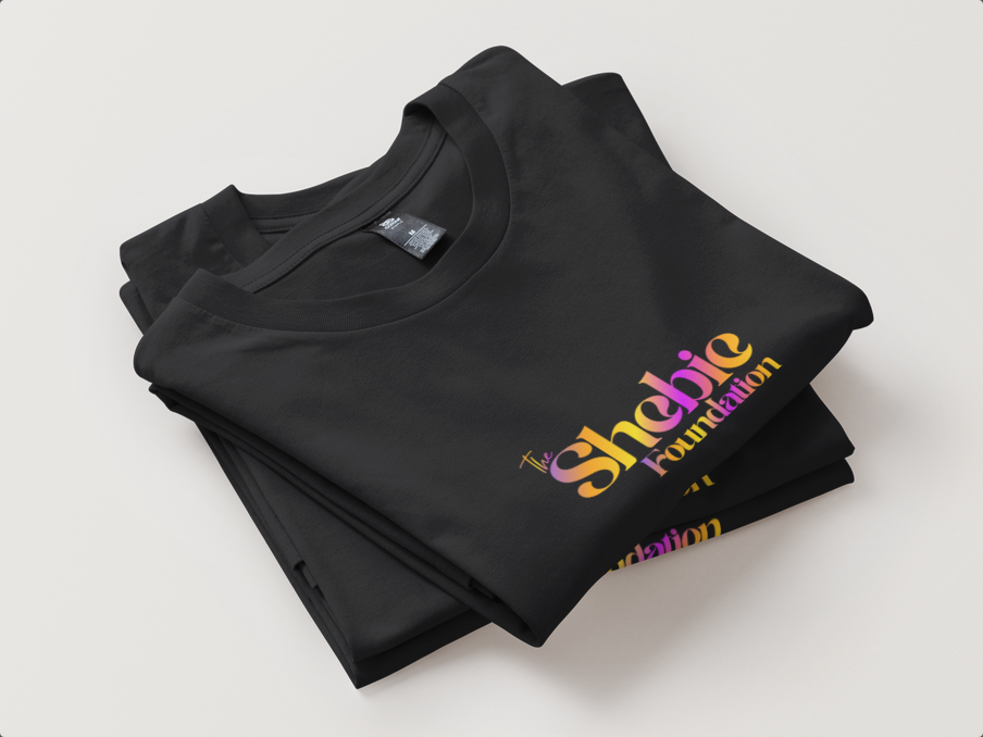 Shebie Foundation T-Shirt "Oversized" (Pinky/Yellow)