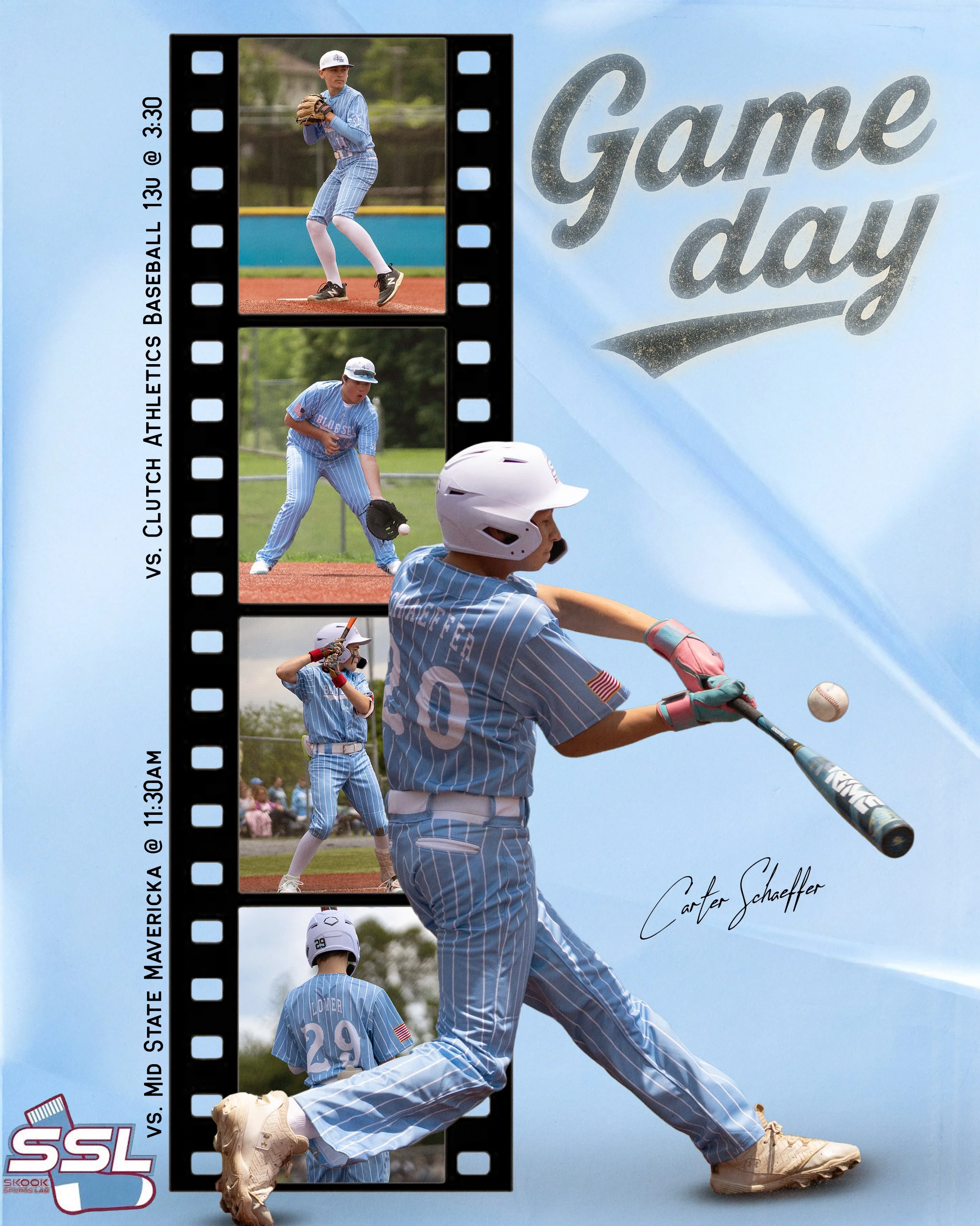 Full Season Game Day graphics