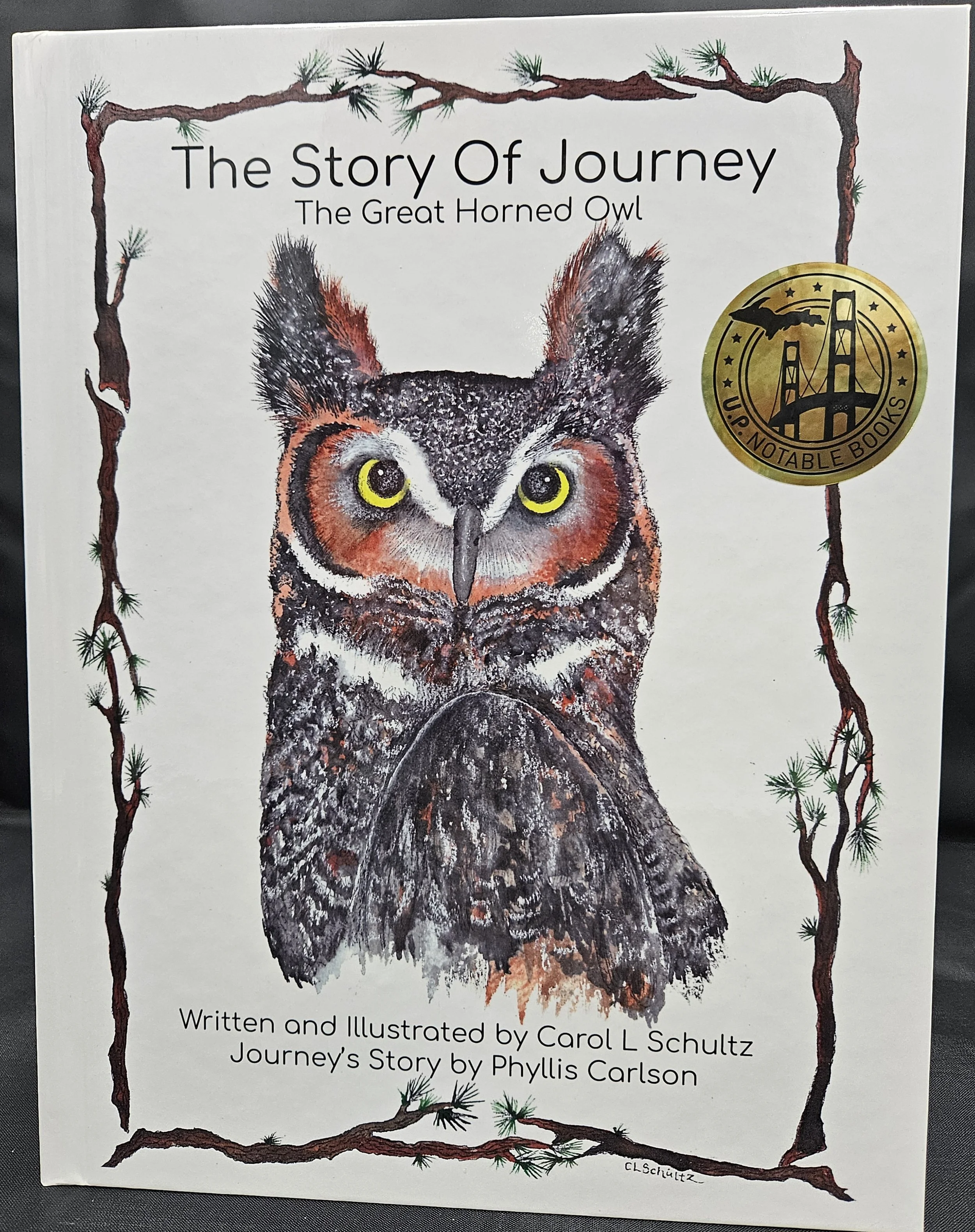 The Story of Journey, The Great Horned Owl  Children's Book