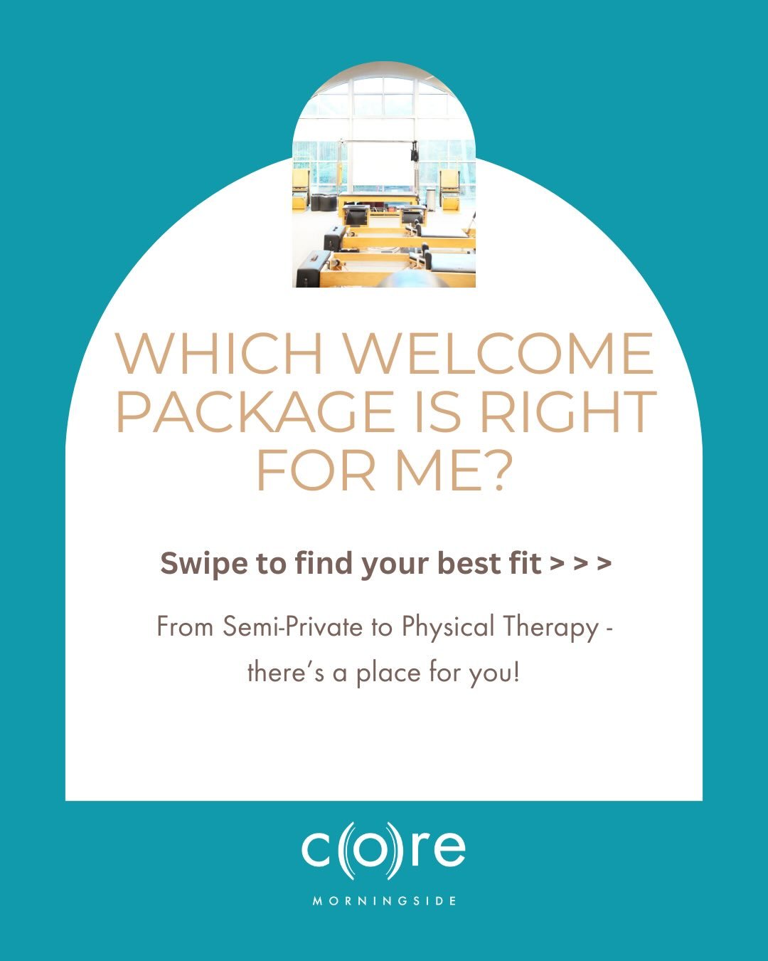 Not sure where to start at CORE Morningside? We&rsquo;ve got you. 👋

Whether you&rsquo;re looking for community-driven classes, personalized instruction, or 1:1 physical therapy support, our intro packages are designed to meet you where you are.

✨ 