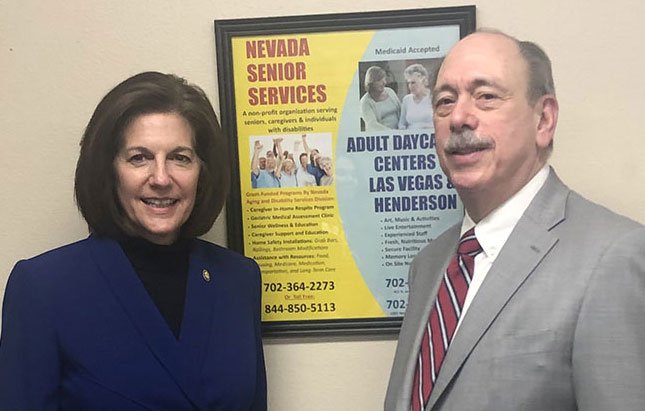 Senator Cortez Masto discusses funding with Nevada Senior Services