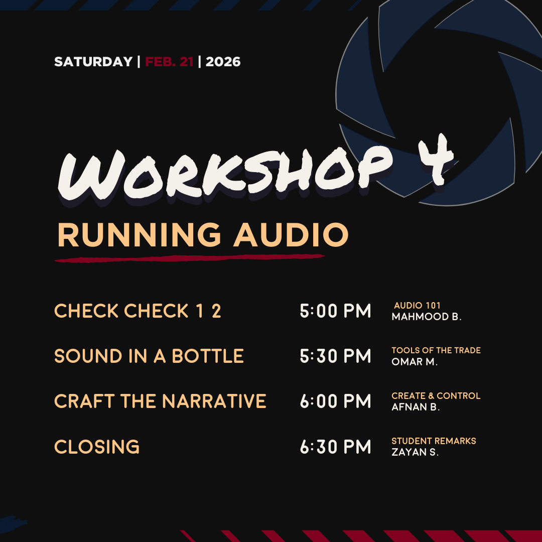 Workshop #4: Running Audio