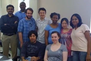 2010 - (L to R) Rajkumar, Abhijah, Nick, Eric, Qianyi, Vashti, Jamie, Ziyan and Smitha