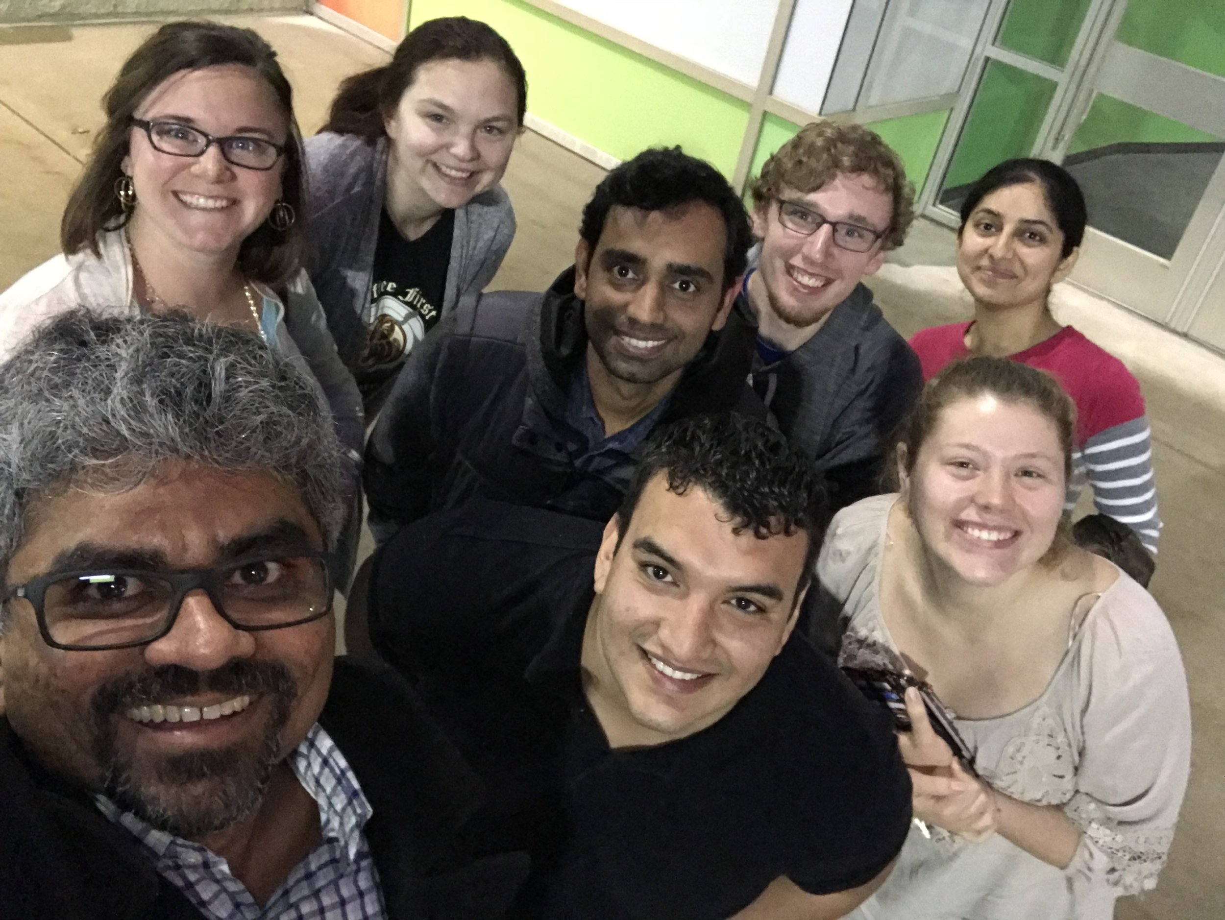 2017 - Amar, Caroline, Margaret, Yogesh, Jacob, Wyatt, Hannah and Smit