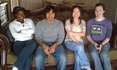 2010 - (L to R) Vashti, Eric, Ziyan and Jamie