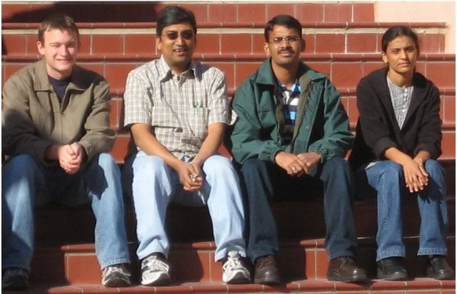 2006 - (L to R) Matt, Lokesh, Kishore, and Aparna