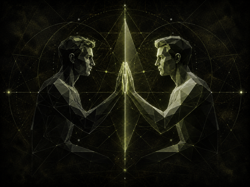 Mirror symmetry and character transformation visual