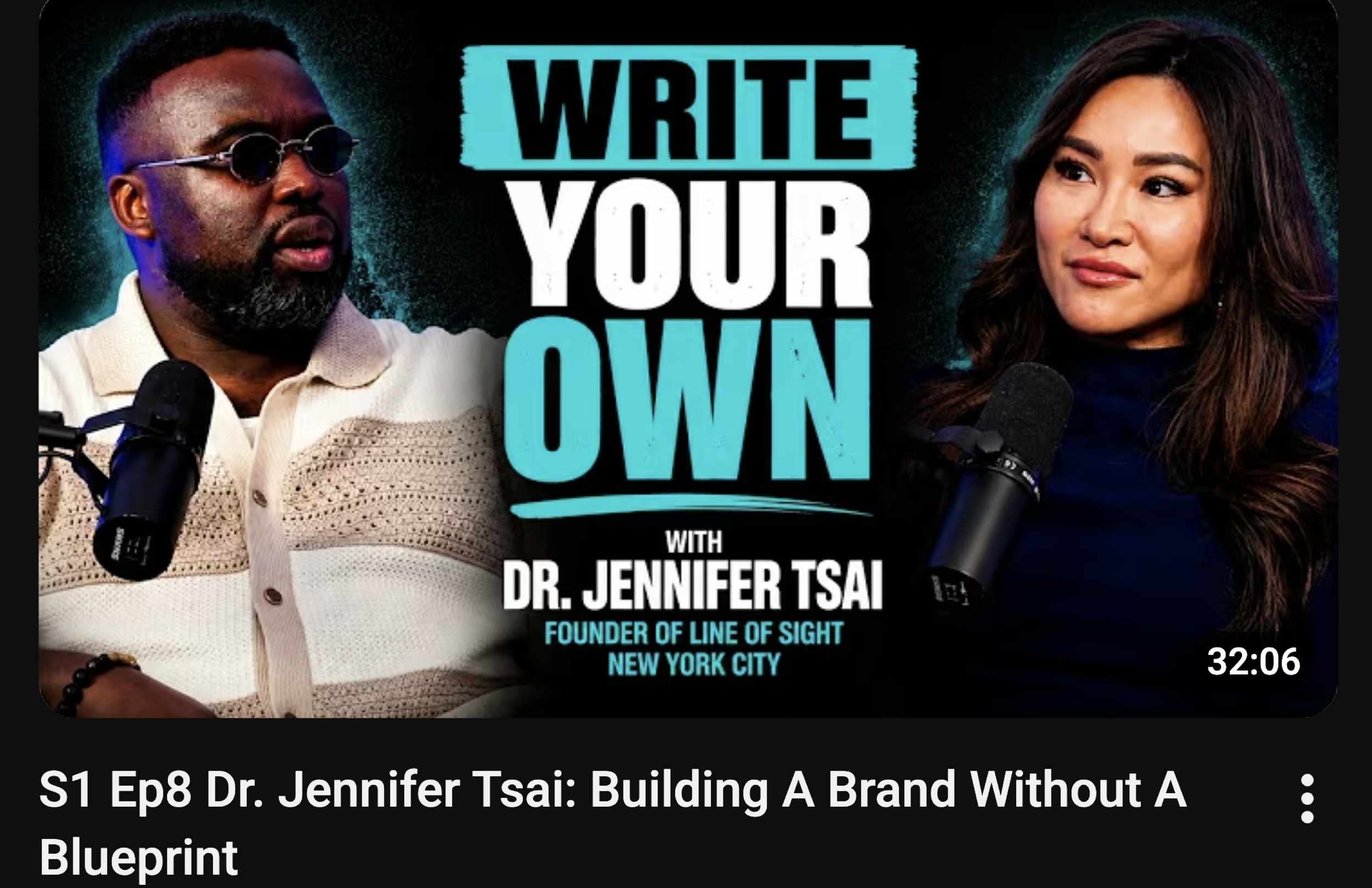 Dr. Jennifer Tsai: Building A Brand Without A Blueprint