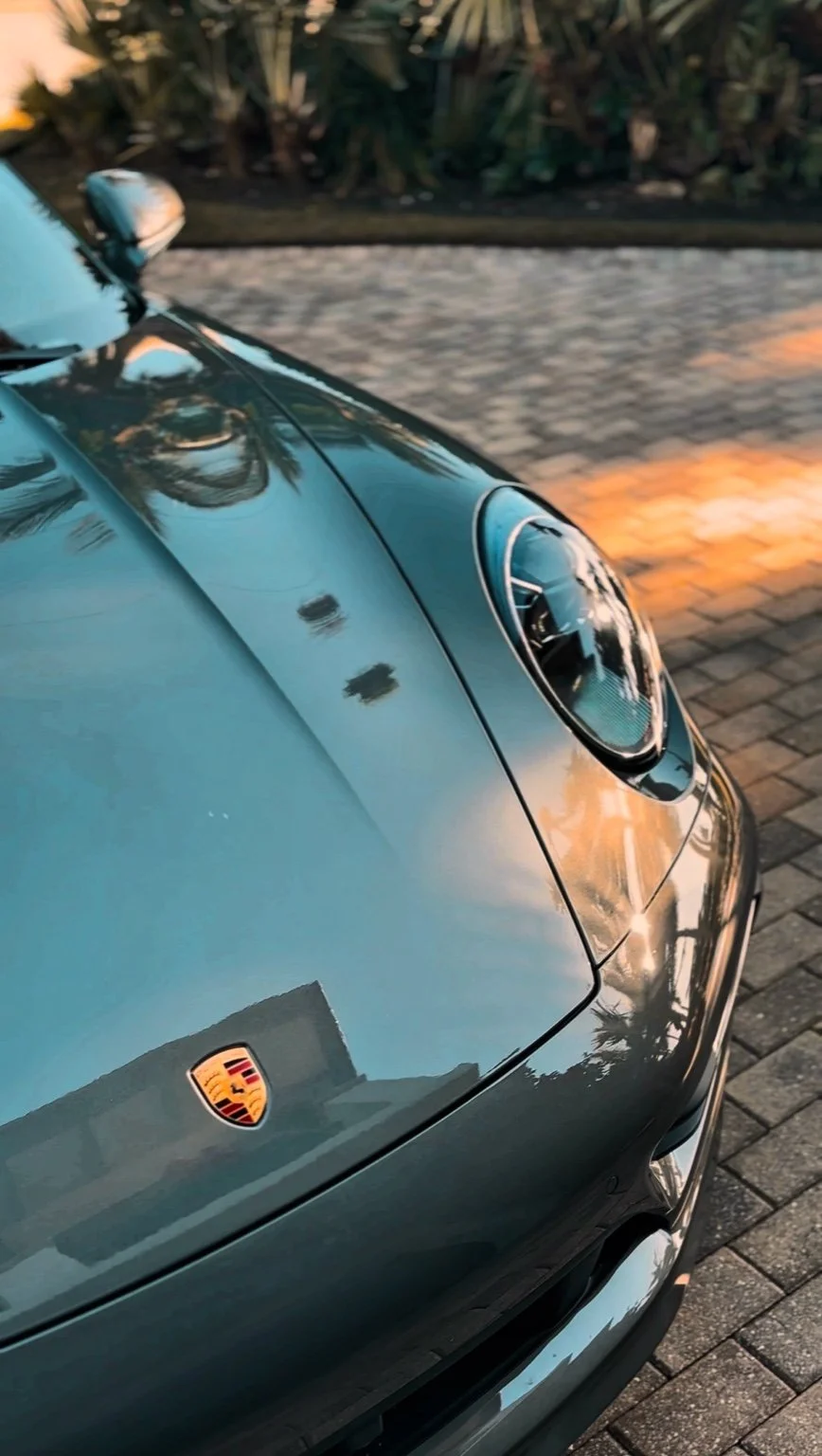 Luxury car exterior detailing service in Naples Florida