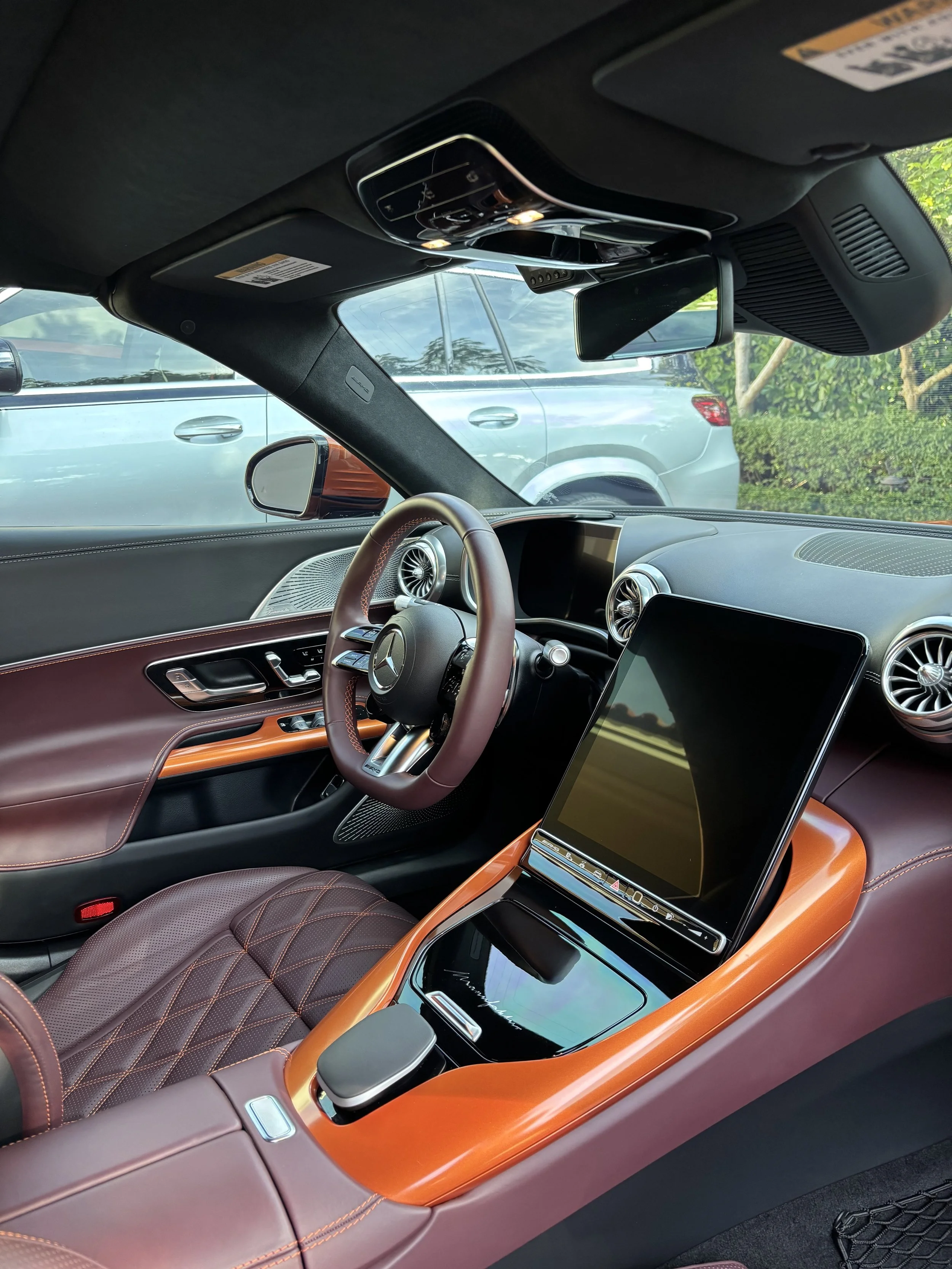 Interior car detailing service in North Naples FL for luxury vehicle