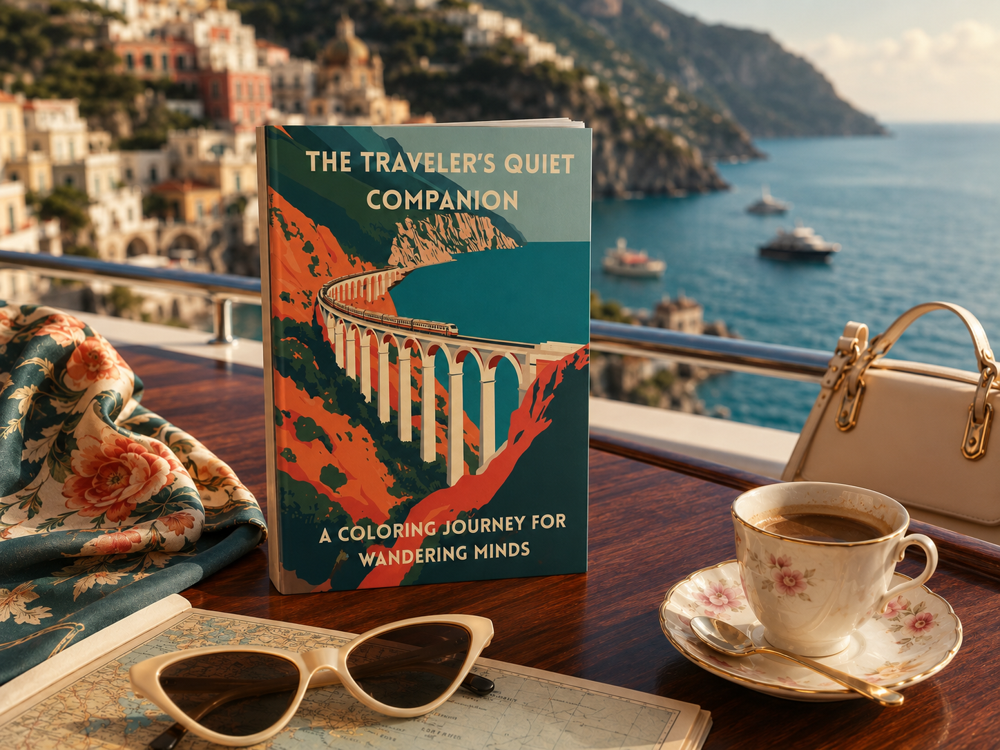 The Traveler’s Quiet Companion: A Coloring Journey For Wandering Minds
