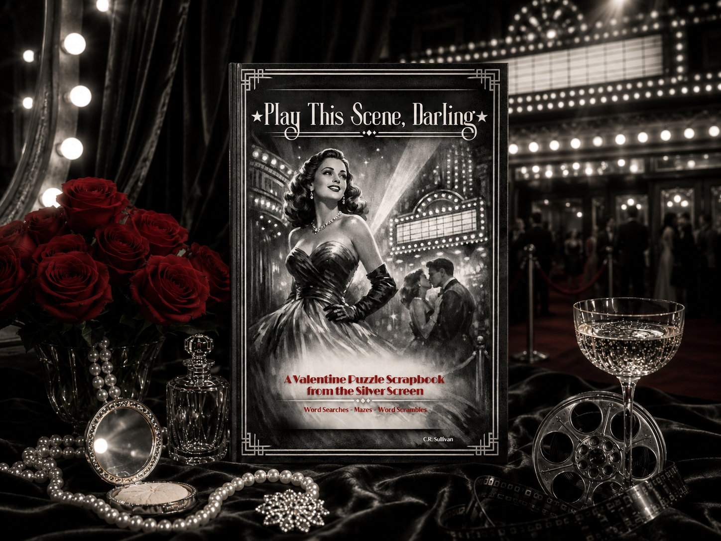 Play This Scene, Darling: A Valentine Puzzle Scrapbook from the Silver Screen