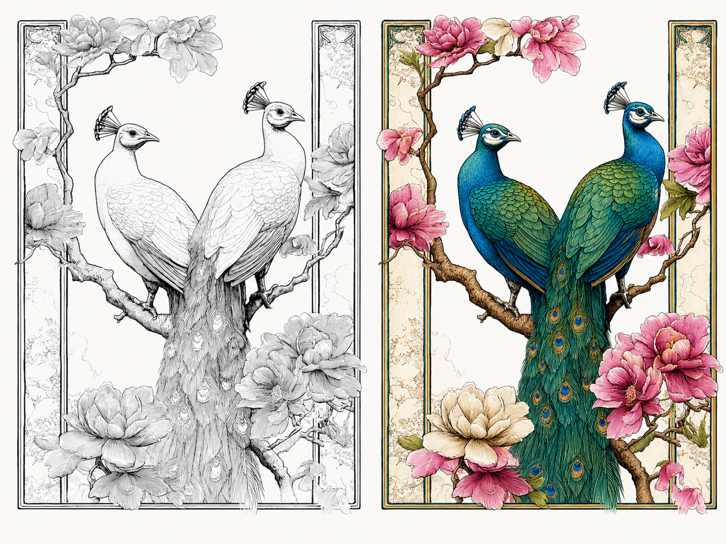 Petals and Pagodas Darling Peacockas.png