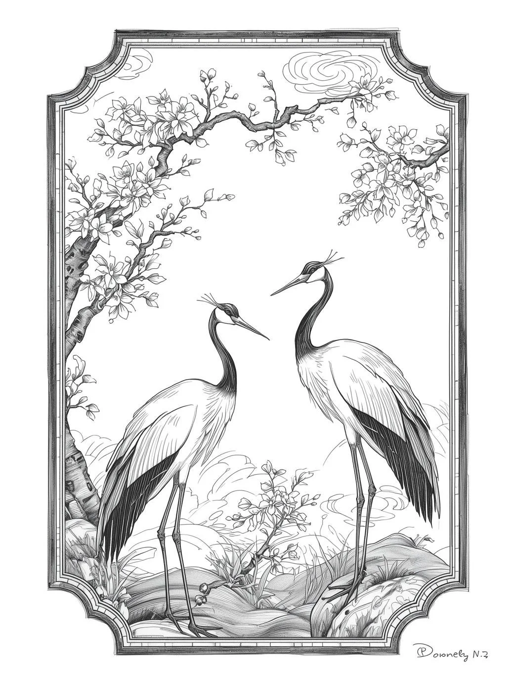 The Cranes Consider the Matter