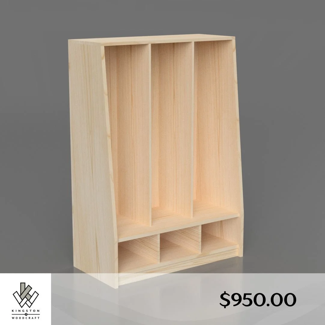 Medium 3-Bank Locker