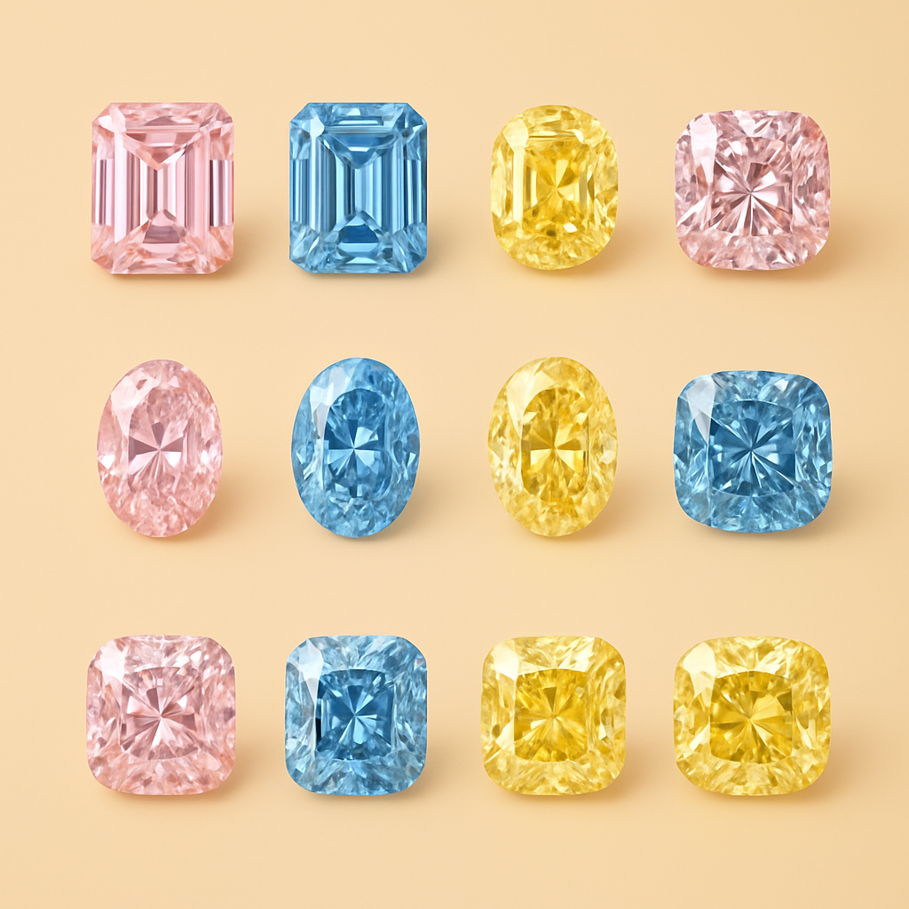 Coloured Diamonds (On Request)