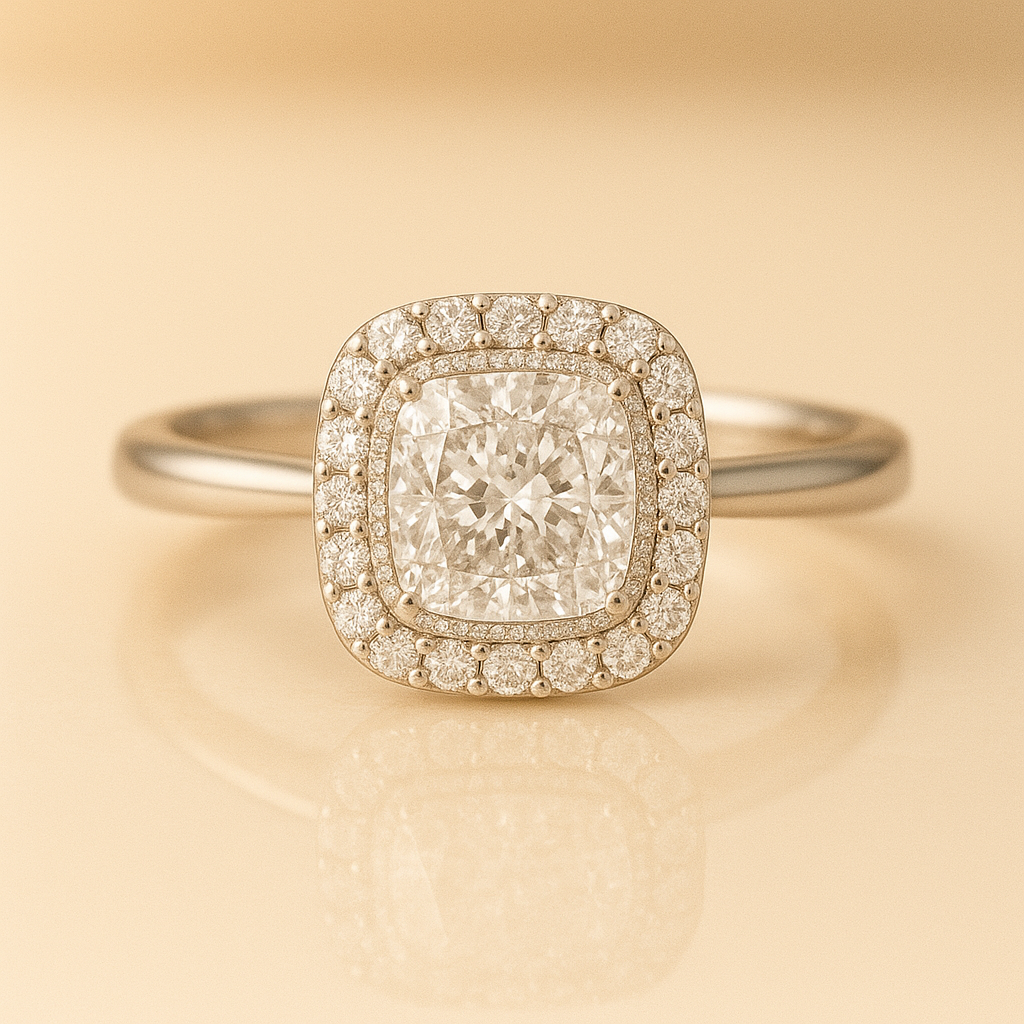 Cushion Halo Diamond