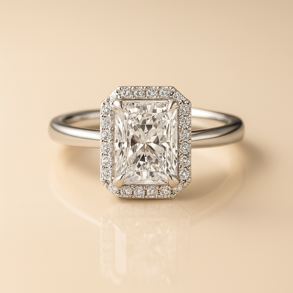 Radiant Halo Diamond