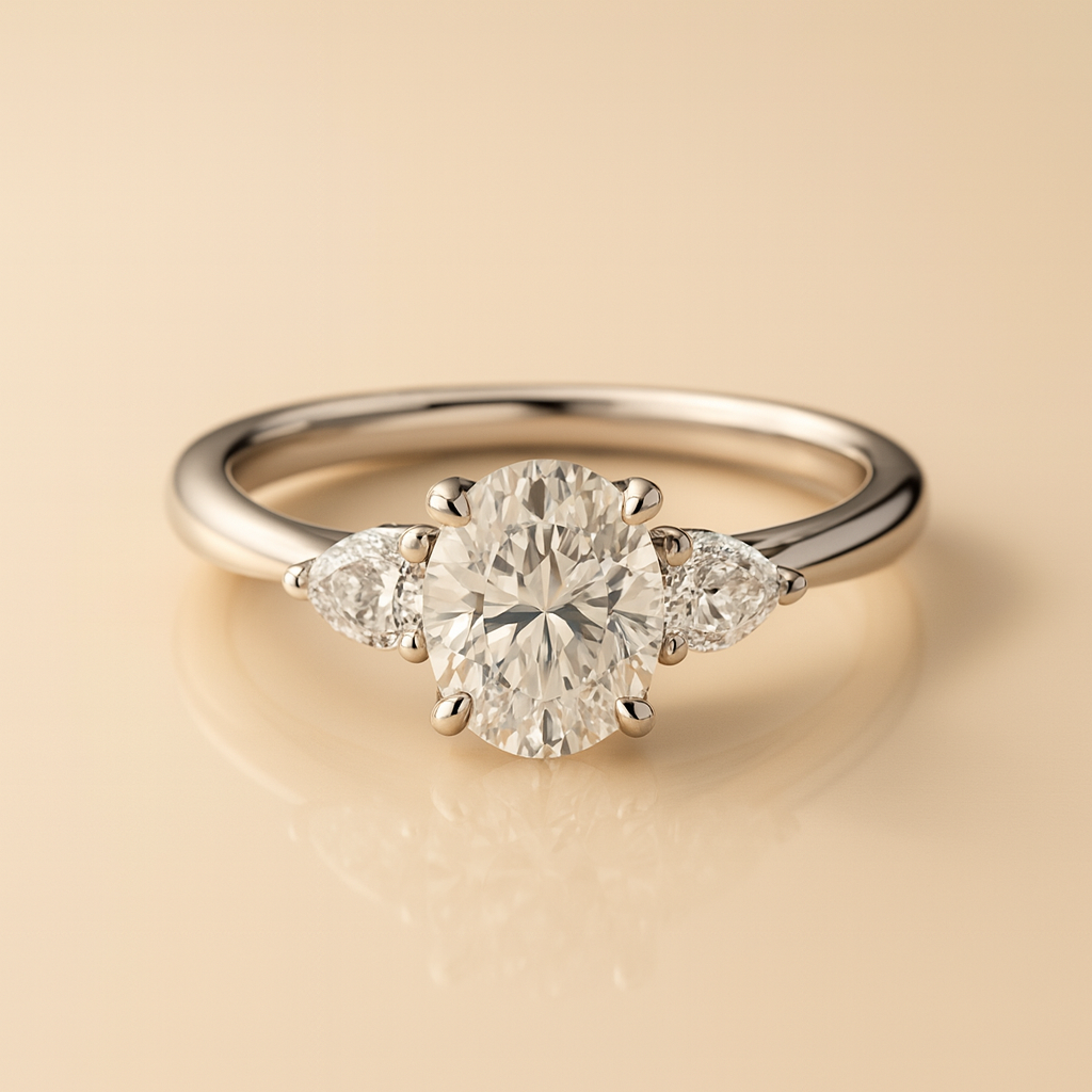 Oval Trilogy Diamond