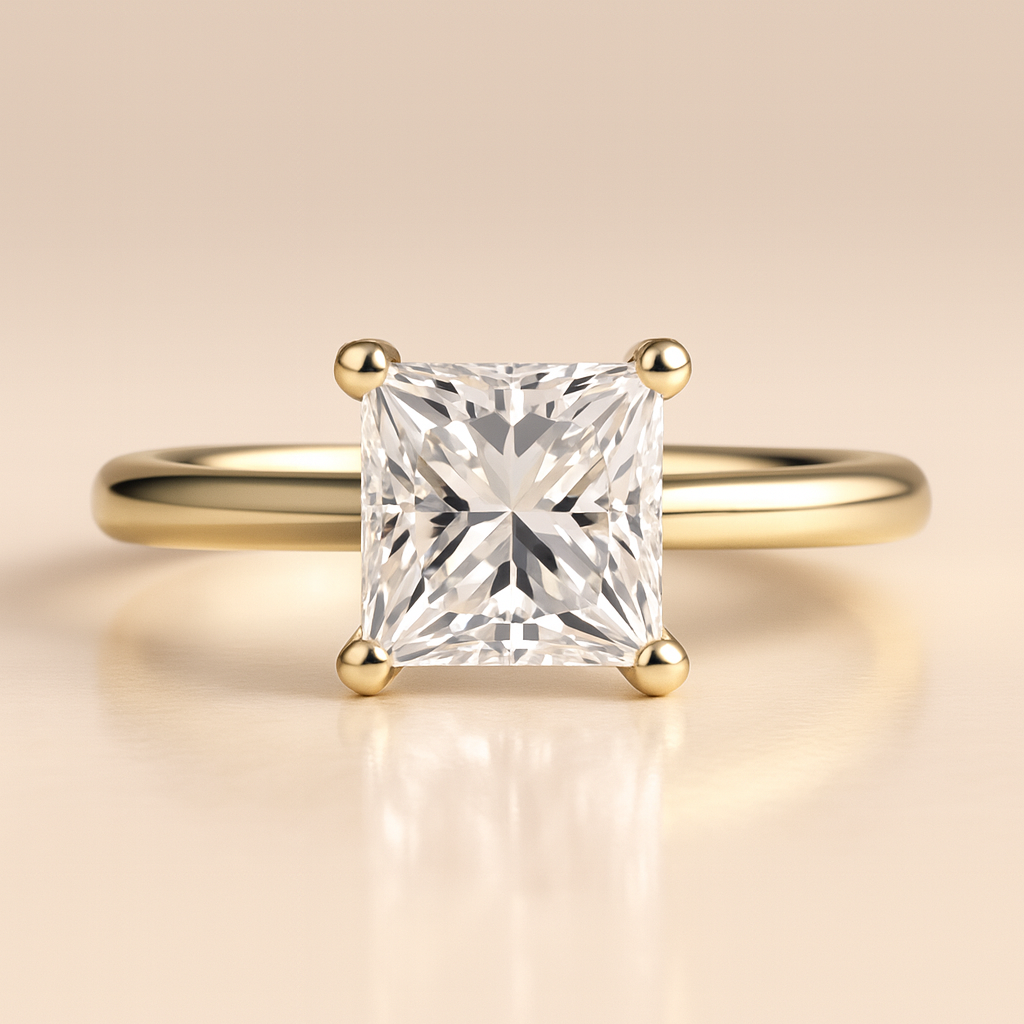 Princess Solitaire Diamond