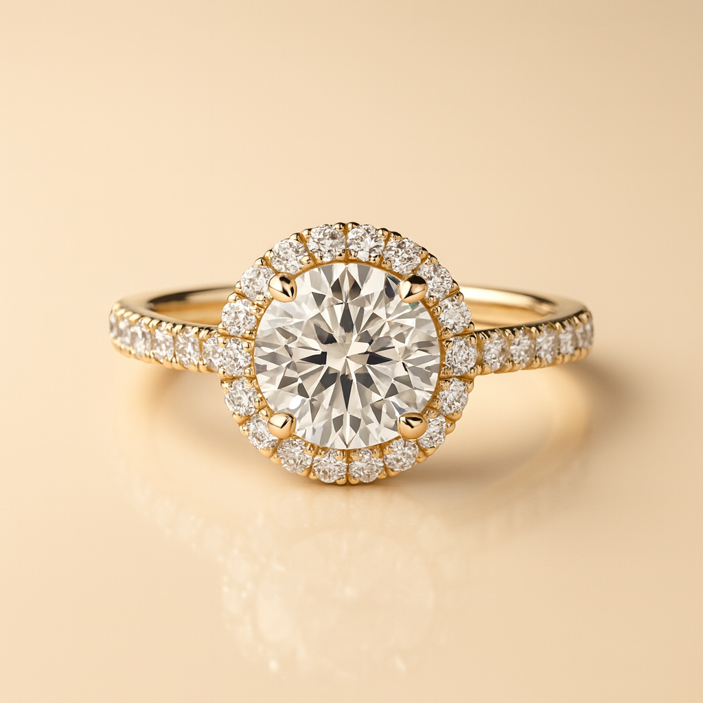 Round Halo Diamond